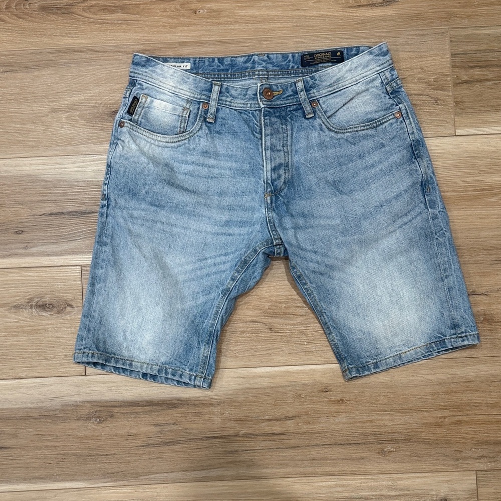 Jack & Jones blue Regular Fit Denim Shorts